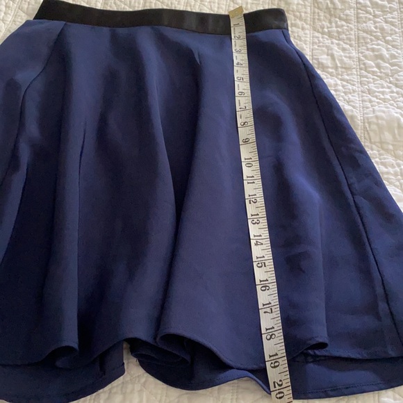 3.1 Phillip Lim Navy Blue Asymmetrical Skirt - Picture 9 of 9